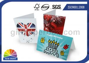 Wholesale Printing Service Custom Greeting Cards For Birthday Cards With Art Paper from china suppliers