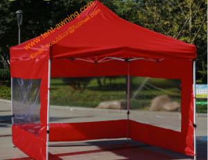 PVC Walls Easy Up Screen Tent Waterproof Trade Show Exhibition 10'x10' Canopy