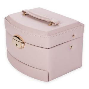 China fashion recycled jewelry display cases wholesale jewelry Case Leather Organizer Girls  Box on sale
