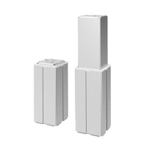 China IP54 Electric Lifting Column Height Adjustable Workstations Screens Optical Machine 2 Stage on sale