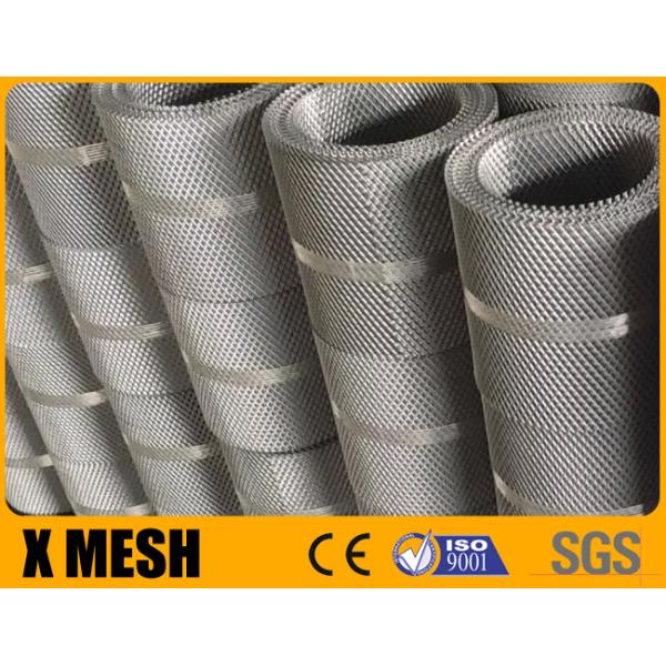 Hot Galvanized Silver Color Expanded Metal Mesh For Construction