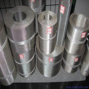 Wholesale Custom Stainless Steel Grill Mesh / Stainless Steel Wire Cloth With Plain Dutch Woven from china suppliers