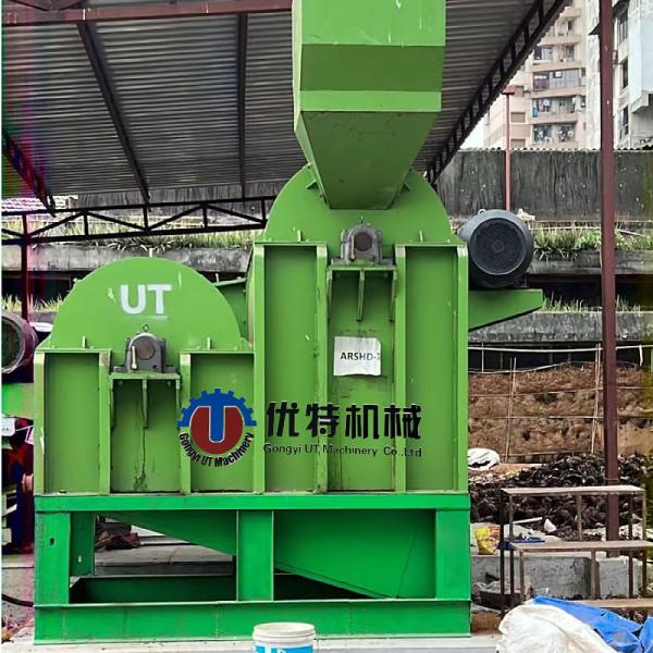 2024 Design Full Automatic Palm Fruit Fiber Separator for Extracting Coconut Husk Fiber
