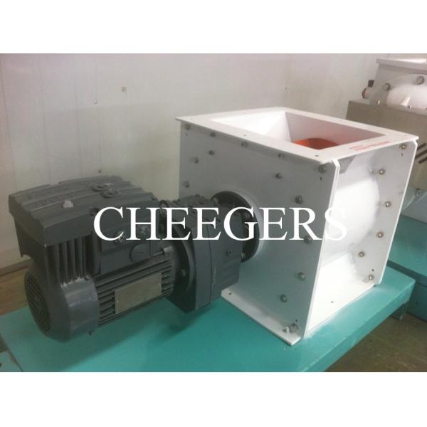 SS304 Rotary Airlock Feeder Vertical Discharge PP Granules