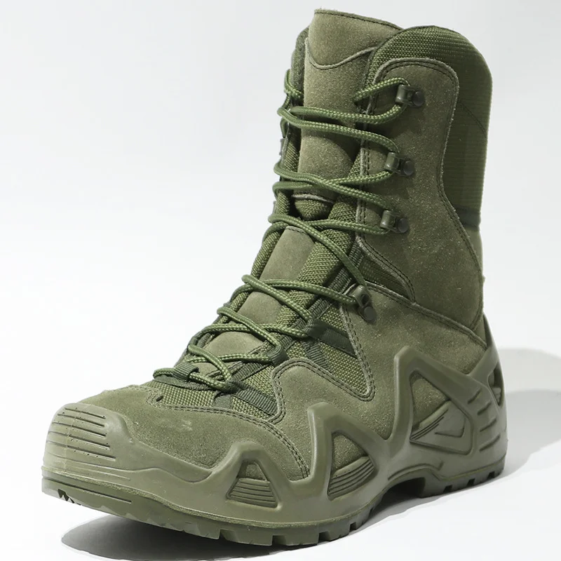 Jungle Lightweight Steel Toe Boots Military For Running Waterproof