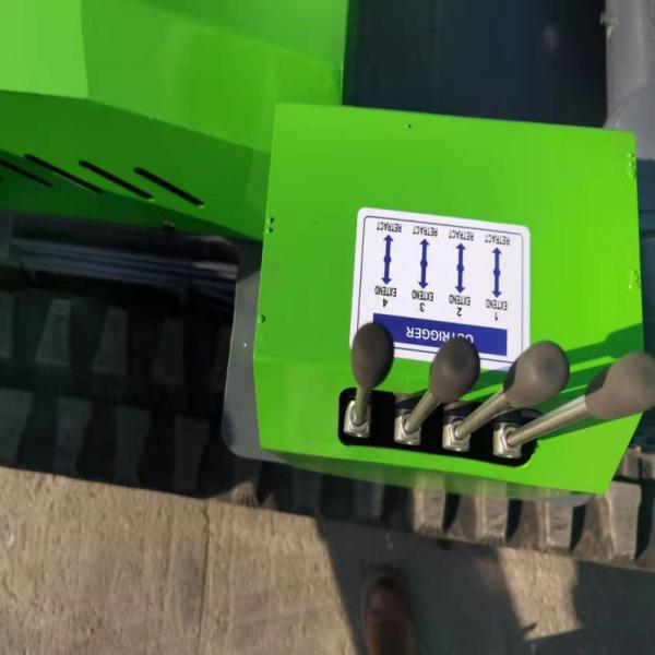 Rubber Crawler Cantilever Electric Crane Hydraulic Telescopic Outrigger Small Cranes for Narrow Space