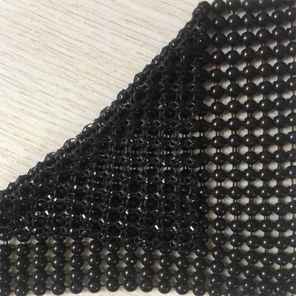 Top quality hot sale cheap beautiful and colorful Bead Shape Metallic Sequin Cloth Fabric metal mesh curtain
