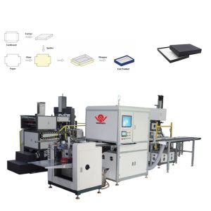 Wholesale Full Automatic Rigid Box / Gift Box Making Machine from china suppliers
