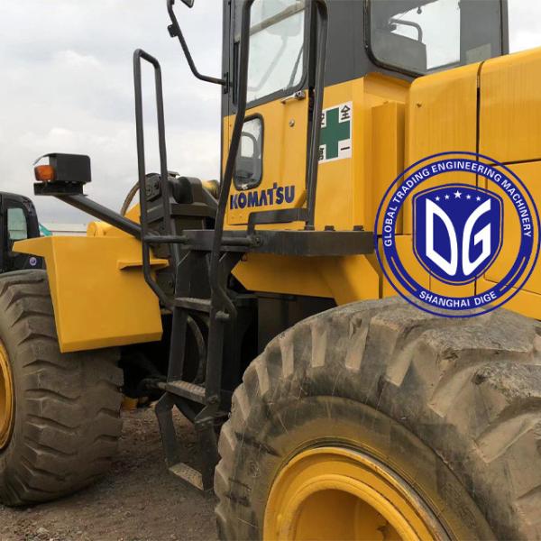 WA380-3 Komatsu Used Loader Low Fuel Consumption High Efficiency On Sale Now