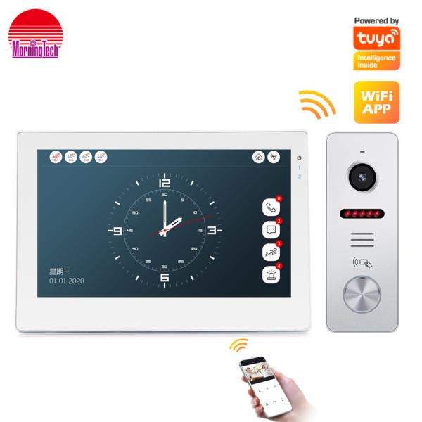 Tuya WiFi AHD1080P front door Intercom Video Interphone System with Unique