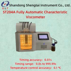 Wholesale Measuring Range 5-100 ℃ Fully Automatic Characteristic Viscometer Timing Range 0～999.99s from china suppliers