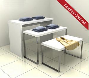 China Wooden Display Stand for Promotion of Garment on sale