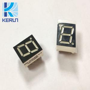 Industrial Equipment 1 Digit 7 Segment Display  1.0 inch 10 pins