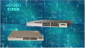 Wholesale WS-C3850-24U-L Managed Network Switch For Converged Wired / Wireless Access from china suppliers