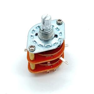China Diameter 29mm 12 Position  Rotary Switch 0.3A on sale
