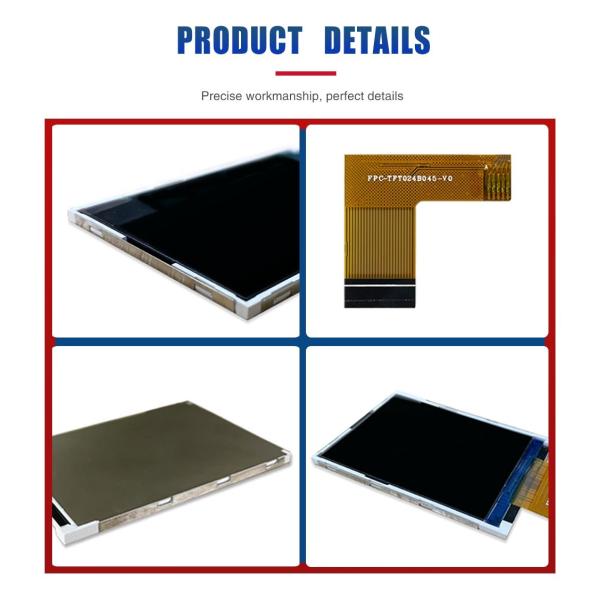 240x320 Resolution 2.4 Inch Tft Lcd Display MCU IPS IC ST7789 Multi Interface Flexibility