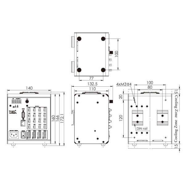 Machine Vision Digital Current Controller 10mA-2A 24V