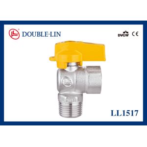 Wholesale Aluminium Handle Male x Female Brass Gas Ball Valve from china suppliers