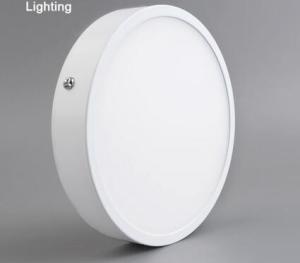 China New style ultra-narrow edge led round plate surface-mounted led panel light round panel on sale