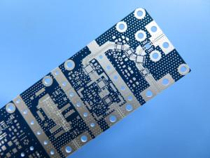 China Hybrid PCB Built On 20mil RO4350B and FR4 With Immersion Silver for SMS Gateway on sale