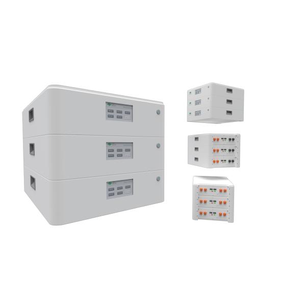 Stable Stackable Solar Batteries Lightweight , Industrial Rack Mount Lifepo4 Battery