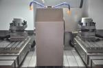 Dual Spindle Flat Bed CNC Lathe Machine High Speed Machining With 4 Station