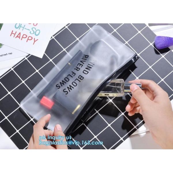 Slider Zipper PVC Pouch Clear Vinyl PVC k Bag, slider zipper pvc pouch clear vinyl pvc k bag, vinyl pvc eva