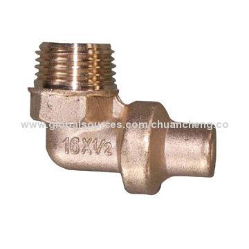 Quality Brass union elbow fitting, OEM orders are welcome for sale