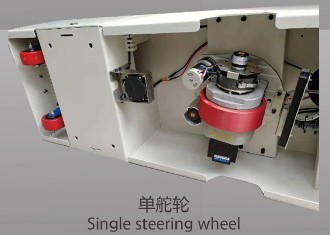 Small Laser Robot Damping AGV Chassis aGV frame For Logistics Transportation