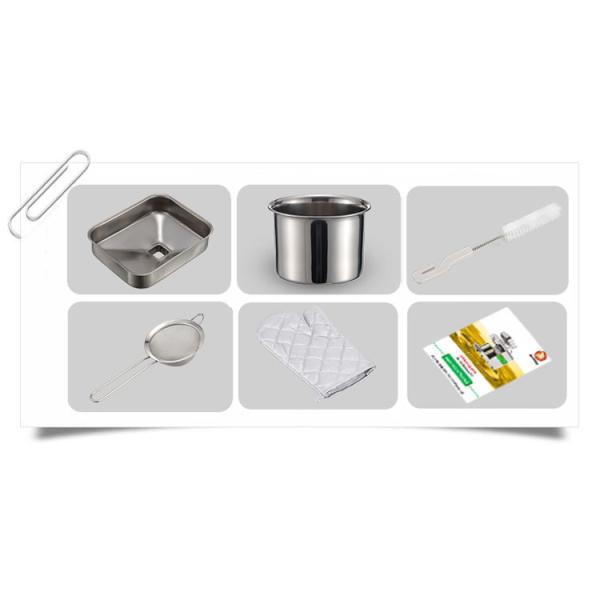 236mm Rod 3KG/Hr Peanut Oil Press Machine Groundnut Mini Home Use 110V