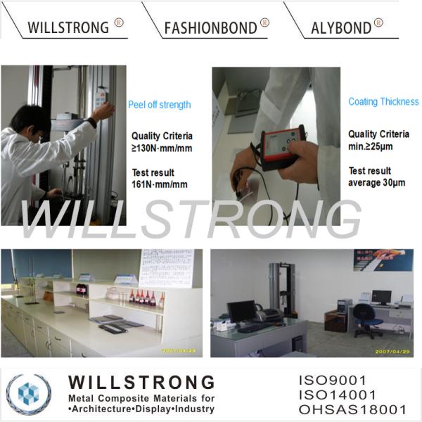 Willstrong / Panton / Ral Color Coated Aluminum Coil Customized Size