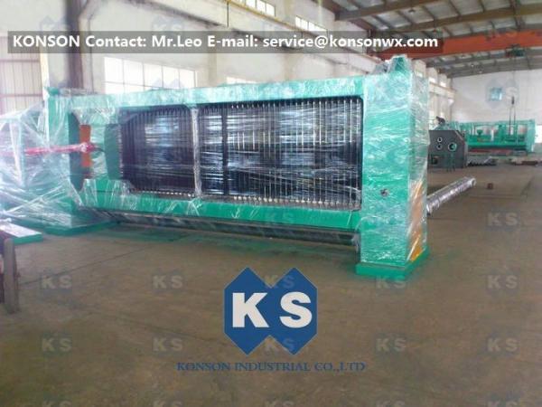 Hexagonal Wire Netting Weaving Machine Gabion Production Line With Overload