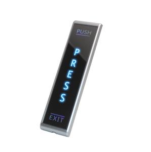 Wholesale Narrow Surface Mounted Push To Exit Button PRESS / TOUCH Sign Optional Long Button from china suppliers