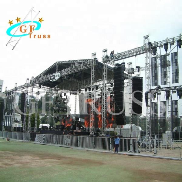 Sound Aluminum PA Line Array Truss Lifting Tower For Speaker