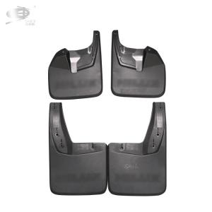 Wholesale ABS Car Mud Guard Matte Black Auto Mud Flaps For Hilux Revo 2015-2018 from china suppliers