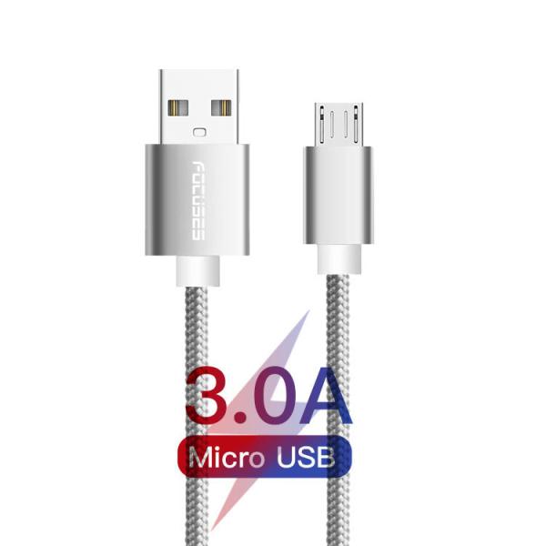 Durable 2m Micro USB Data Transfer Cable Quick Charging