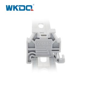 Wholesale 15 Mm Din Rail 35mm End Clamp Terminal Block End Stop / End Bracket from china suppliers