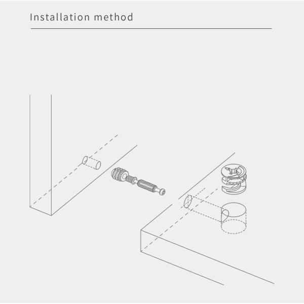 Minifix Spreading Bolts