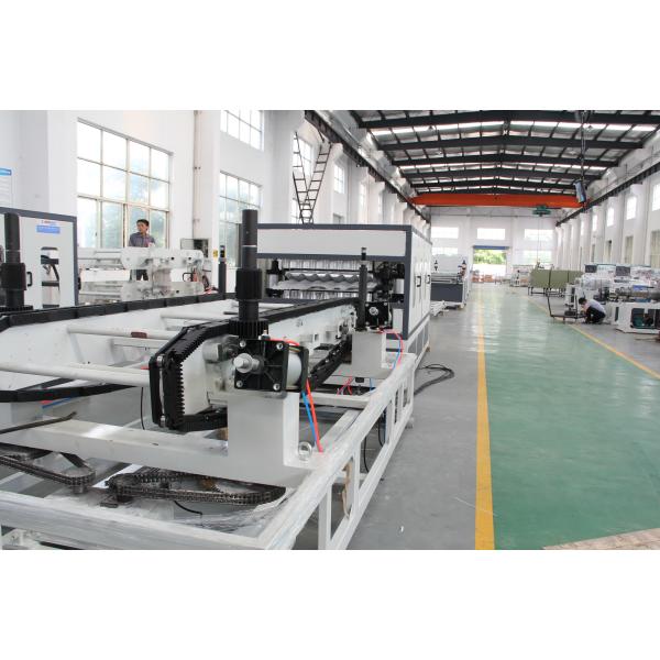 Corrugate Sheet Plastic Roof Tile Making Machine Forming Extruder 3 Phase