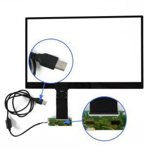 China 15.6 Inch Small Size Capacitive USB Touch Screen Panel for Wins Operating System Made on sale