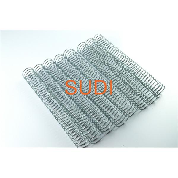 Matt Silver Aluminium Pitch 6mm Twin Loop Binding Wire