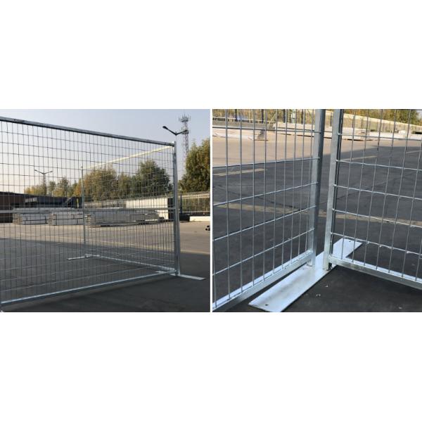 Canada Temporary Panel Fence Portable Fencing 2.1*2.4m For Sports / Concerts