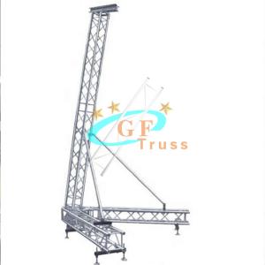 China Aluminum Line Array Speaker Layer Truss Lift Tower PA Sound System on sale