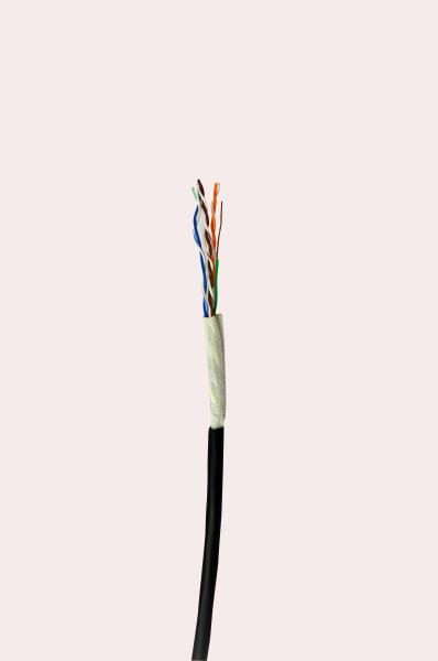 Quality 24AWG Ethernet Network Cables Solid Bare Copper 0.5mm CMP Type OEM Available for sale