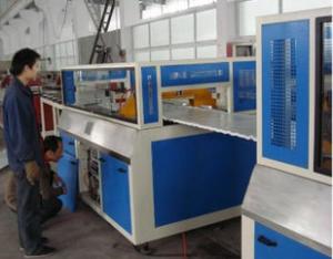 Wholesale Fully automatic Wood Plastic Composite Extrusion Line With Online Lamination For Making Furniture Board from china suppliers