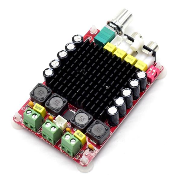 Quality CA-7498 DC14-34V Dual Channel Amplifier Board Class D 2*100W Smart Electronics TDA7498 for sale