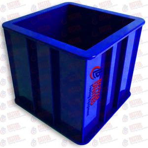 China Plastic Cube Mould 150 Mm Standard Concrete Testing Equipment on sale