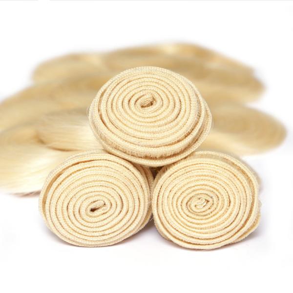 Malaysian Hair Human Hair Extensions Remy Hair Weaving 613 Blonde Bundles