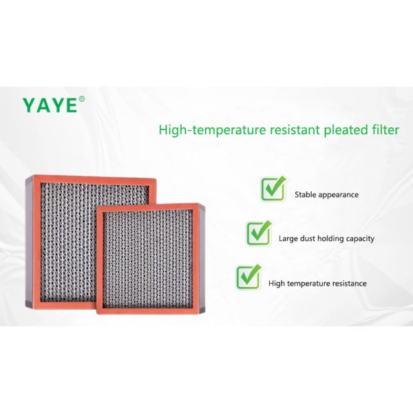 Industrial Grade High Temperature Air Filter Offering Deep Filtration And Enhanced Durability For In High Temperature Air Filtration Systems