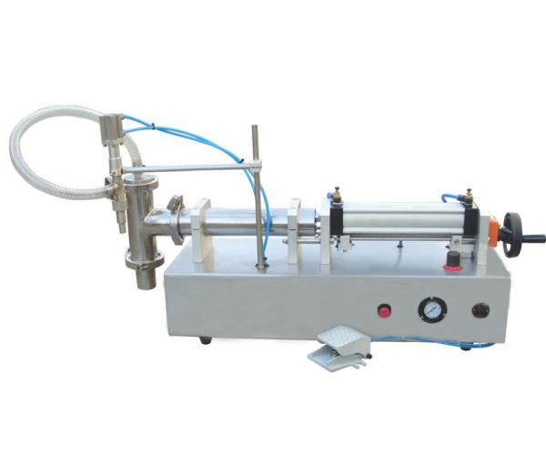 Quality 316L Double Head Pneumatic Semi Automatic Paste Filling Machine for sale